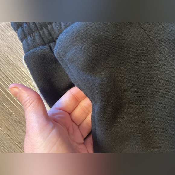 Gap Vintage Soft Wide Leg Sweatpants Black White Track Stripe Small NWT - Picture 6 of 11